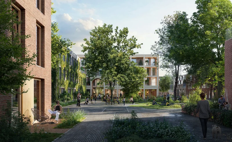 AM transformeert zorgpark Reinier van Arkel in Vught naar open woonlandschap